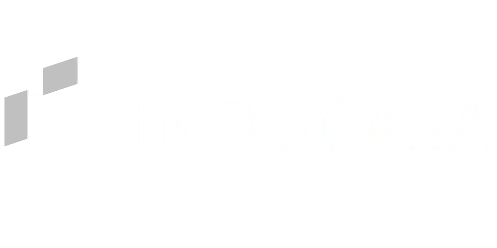 Logo Inducasa Blanco